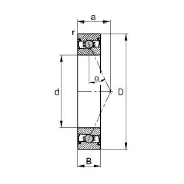 FAG Spindle bearings - HCS7003-E-T-P4S