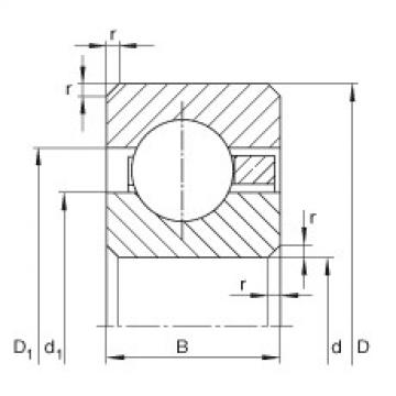 FAG Thin section bearings - CSCB040