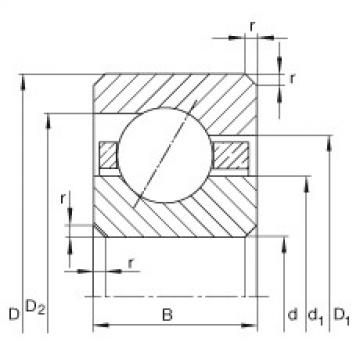 FAG Thin section bearings - CSED160
