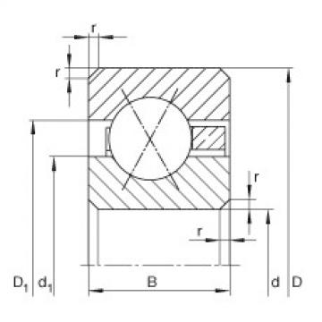 FAG Thin section bearings - CSXA040