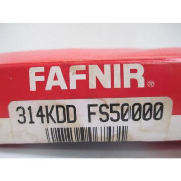 FAFNIR 314KDD SINGLE ROW BALL BEARING MANUFACTURING CONSTRUCTION NEW