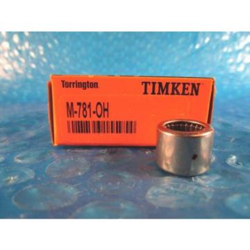 Timken Torrington M-781-OH, Full Complement Drawn Cup Closed End Needle Roller B