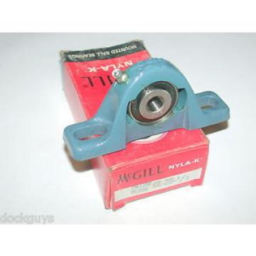 BRAND  IN BOX MCGILL NYLA-K PILLOW BLOCK BEARING CL-25-1/2 (2 AVAILABLE)