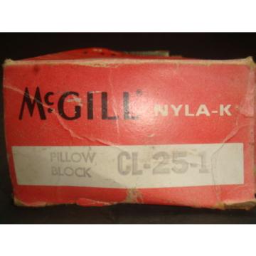 MCGILL, PILLOW BLOCK BEARING, CL-25-1, CL251,  IN BOX