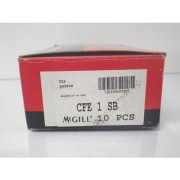 McGILL CFE 1 SB CFE1SB cam follower bearings SET OF 7 * IN BOX*
