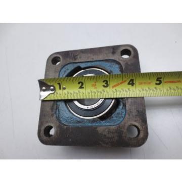 McGill MB-25-1 3/16 Ball Bearing (1-3/16&#034; ID) in F4-06 4 Bolt Flange Mount