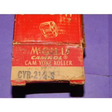 McGill Camrol CYR-2 1/4-S cam yoke roller bearing CYR21/4S