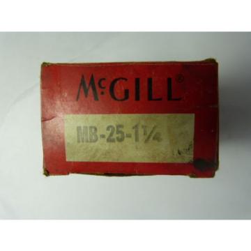 McGill MB-25-1-1/4 Single Ball Bearing Insert