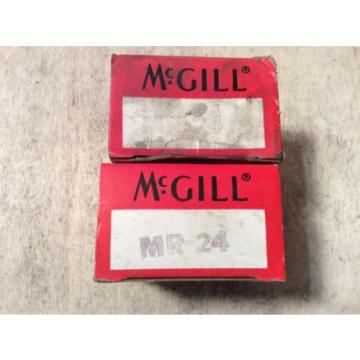 2- MCGILL /bearings #MR-24,30 day warranty, free shipping lower 48