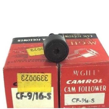 LOT OF 2  MCGILL CF-9/16-S CAMROL CAM FOLLOWER