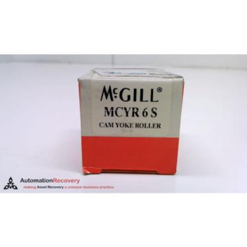MCGILL MCYR 6 S , CROWNED CAM YOKE ROLLER 19MM X 11MM X 6MM,  #216224
