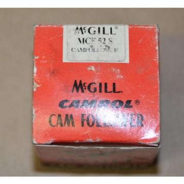 McGill CAMROL MCF52S Cam Follower Bearing - Stud diameter 20mm OD 52 mm