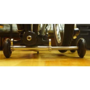 Brompton Large PU Easy Ezwheels Easy Wheels with BEARINGS (Multi-S)