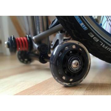 Brompton PU Large Easy Ezwheels Easy Wheels with BEARINGS (Multi-S)
