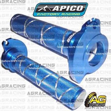 Apico Blue Alloy Throttle Tube Sleeve With Bearing For Husqvarna WR 300 2011