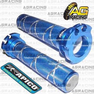 Apico Blue Alloy Throttle Tube With Bearing For KTM XC-F 2008 MX Enduro