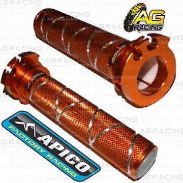 Apico Orange Alloy Throttle Tube With Bearing For KTM MXC 520 2002 MotoX Enduro