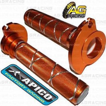 Apico Orange Alloy Throttle Tube With Bearing For KTM EXC 250 2011 MotoX Enduro