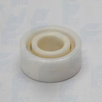 White 4PCS Full Complement Ceramic Zirconia Oxide Ball Bearing Skateboard