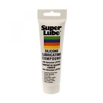 Super Lube 92003 Silicone Lubricating Grease with PTFE, 3 oz Tube