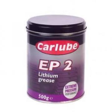 Carlube EP2 Lithium Grease High Melting Point 500g Tin. New.