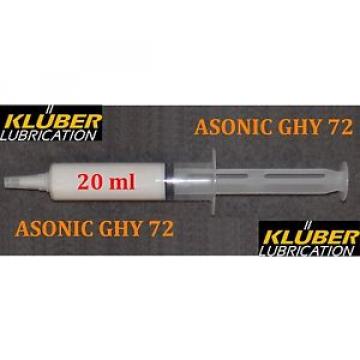 Kluber Asonic GHY 72, Synthetic grease, bearing lubrication 20ml, klueber Klüber