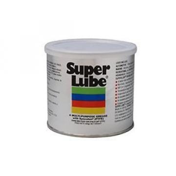 Super Lube 41160 Synthetic Grease NLGI 2, 14.1 oz Canister, Translucent White