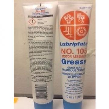 LUBRIPLATE 105 MOTOR ASSEMBLY GREASE 10oz Plastic Tube
