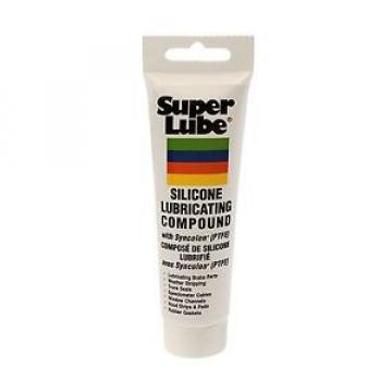 Super Lube 92003 Silicone Lubricating Grease with PTFE, 3 oz Tube