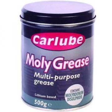 Carlube Moly Molybdenum Cv Grease Lithiuml Bearings Joints Multi Purpose 500g