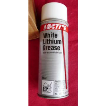 Six cans of Loctite 30543 White Lithium Grease (Each can is 10.75 Oz/304 grams)