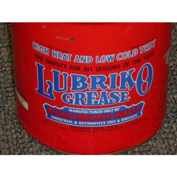 MASTER LUBRICANTS COMPANY LUBRIKO GREASE, 5-gallon PAIL