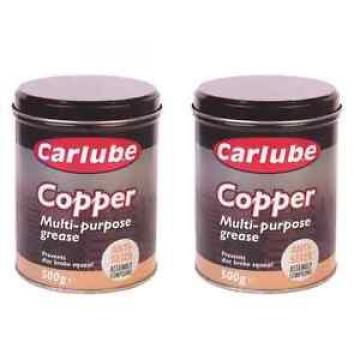 2x Carlube Multi Purpose Copper Slip Anti Seize Grease 500g XCG500 £5.98 each