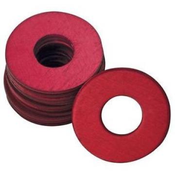 WESTWARD 44C516 Grease Fitting Washer, 1/8 In., Red, PK25
