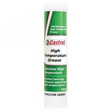 4x Castrol High Temperature Lithium Grease 400g Cartridges Wheel Roller Bearing