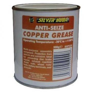 2 Silverhook Copper Grease 500g Tina Alta Temperatura antiadherente Ensamblaje