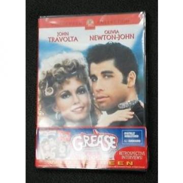 GREASE Widescreen Collection DVD With Songbook  Free Shipping 2002 Sealed