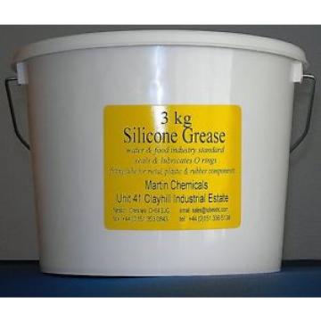 lubesETC Silicone Grease 3kg pail for marine/industrial food &amp; water uses