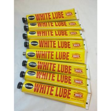 8 Lithium Grease Tubes - STA-Lube SL3361 White Lube Lithium Grease