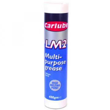 CARLUBE LM2 MULTI PURPOSE GREASE 400g CARTRIDGE - LITHIUM BASED