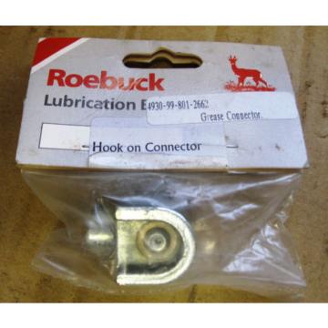 Roebuck Lubrication Hook-On Grease Connector - Part No: 36-1017