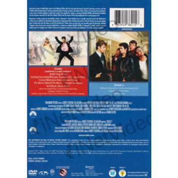 GREASE / GREASE 2 (DOUBLE FEATURE) (BILINGUAL) (BLUE COVER) (REGION 1 DVD)
