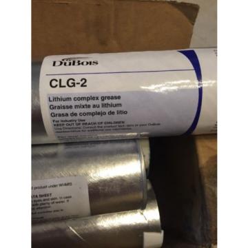 Dubois CLG-2 Lithium Complex Grease 10 Tubes Per Lot. 13.5 Oz Per Tube