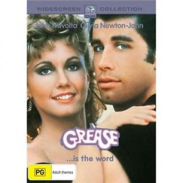 GREASE-Olivia Newton John, John Travolta-Region 4-New AND Sealed
