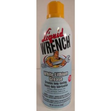 2 pack LIQUID WRENCH 10.25 OZ White Lithium Grease L616 Heavy-duty Lubrication