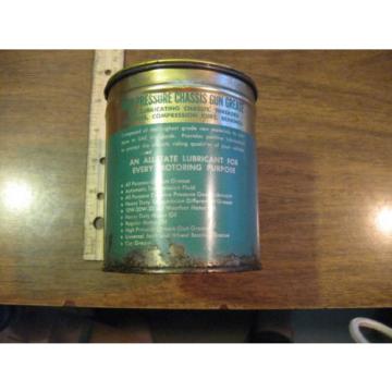 vintage allstate high pressure grease tin sears