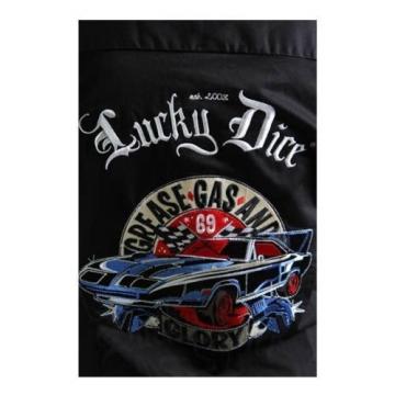 Lucky Dice - Bowling - Worker Hemd - Rockabilly - Grease Gas And Glory - Neu