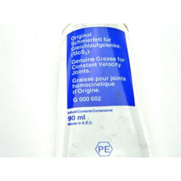 PE TUBE GENUINE GREASE FOR CONSTANT VELOCITY JOINTS G000602 90 ml