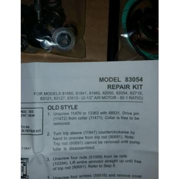 Repair Kit 83054 for Lincoln Grease Pump 82050, 82054, 82716, 83121 and more