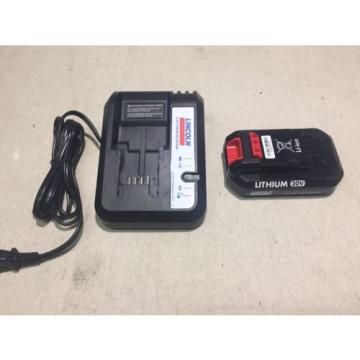 Lincoln 1871 And 1870 Li-on Battery And Charger. For 1884 Or 1882 Battery Grease